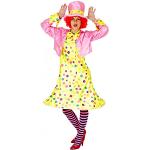 Bunte Foxxeo Clown-Kostüme & Harlekin-Kostüme für Damen Größe 3 XL 