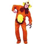 Braune Foxxeo Gorilla-Kostüme & Affen-Kostüme für Herren Größe XL 