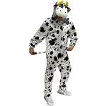 Foxxeo Kuh Kostüm für Erwachsene Damen Herren Tier