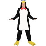 Foxxeo Pinguin Kostüm für Erwachsene - Tierkostüm Pinguinkostüm Tier schwarz weiß Fasching Karneval Damen Herren Größe XL