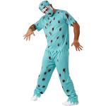 Foxxeo Zombiearzt-Kostüme für Herren Größe XL 