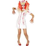 Foxxeo Zombiekrankenschwester-Kostüme für Damen 