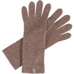 Braune Business Fraas Strick-Handschuhe für Damen Einheitsgröße 