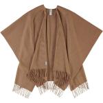 Fraas Poncho Damen Wolle, camel