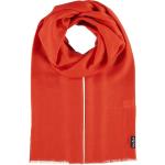 FRAAS Woll-Schal für Damen & Herren - Maße 70 x 190 cm - Damen Schal in vielen verschiedenen Farben - Perfekt für Frühling & Sommer Koralle