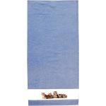 Aquablaue Framsohn Handtücher mit Tiermotiv aus Baumwolle 50x100 