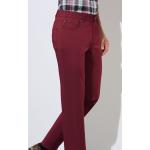Rote Francesco Botti 5-Pocket Hosen aus Baumwolle für Herren Übergrößen 