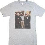 Francis Ford Coppola, Al Pacino, Marlon Brando, Cast Of The Godfather Grey T-Shirt Größen S-3xl | Personalisierung Auf Anfrage Möglich