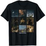 Francisco Goya Berühmte Gemälde Grid T-Shirt