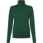 Reduzierte Grüne Franco Callegari Rollkragen Kaschmir-Pullover aus Wolle für Damen Größe XXL 