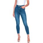 Blaue Frank Lyman Design Skinny Jeans aus Viskose für Damen Größe L für Partys 