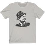Frank Sinatra, Rat Pack, Come Fly With Me, Jazz, Calligram Unisex Jersey Kurzarm T-Shirt