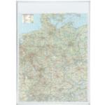 FRANKEN Deutschland Straßenkarte, beschreibbar und pinnbar 4016946001885 (521858)