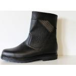 Schwarze Franken Schuhe Herrenstiefel aus Leder Größe 48 für den für den Winter 