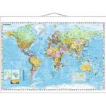 FRANKEN Weltkarte beidseitig laminierter Karton