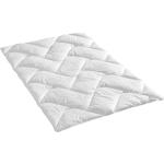 Weiße Gesteppte Allergiker F.A.N. Bettdecken & Oberbetten aus Baumwolle maschinenwaschbar 135x200 für den für den Winter 