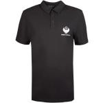 Frankie Morello, Polo Shirt mit Logo-Print Black, Herren, Größe: 2XL