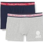 Franklin & Marshall Boxer-I101293 Boxer Light Grey/Blue/White/Red M