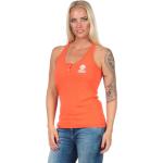 Orange FRANKLIN & MARSHALL T-Shirts aus Baumwolle für Damen Größe XL für den für den Sommer 