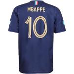 Frankreich Trikot Mbappe Heim 2022-2024 - Kinder und Erwachsene - Jungen - Fußball Trikot - Fussball Geschenke - Sport t Shirt - Sportbekleidung - Größe L