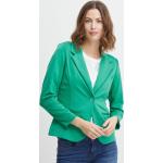 Grüne Fransa Blusenblazer aus Kunstfaser für Damen Größe XS 
