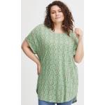 Reduzierte Grüne Fransa Rundhals-Ausschnitt T-Shirts für Damen Größe XXL 