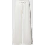 Weiße Fransa Marlenehosen aus Baumwolle für Damen Größe XL 
