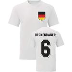 Franz Beckenbauer Germany National Hero Tees's (White)