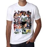 Franz Beckenbauer Mens t Shirt Short Sleeves Cotton White Gift Colour4 White L