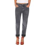Graue Baggy Jeans & Loose Fit Jeans aus Denim für Damen Größe 3 XL 