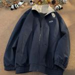 Braune Casual Mini Kurzjacken & Cropped-Jackets mit Reißverschluss für Damen für Partys für den für den Herbst 