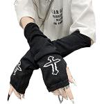 Hip Hop Fingerlose Handschuhe & Halbfinger-Handschuhe mit Maus-Motiv aus Acryl für Damen Einheitsgröße für den für den Winter 