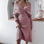 Rosa Unifarbene Midi Festliche Röcke aus Seide für Damen Einheitsgröße für den für den Herbst 