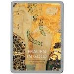 Goldene Gustav Klimt Goldringe für Damen 