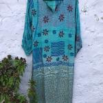 Vintage Tunika-Kleider aus Seide für Damen 