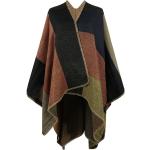 Kamelbraune Langärmelige Midi Asymmetrische Pullover mit Strass aus Polyester für Damen Einheitsgröße für Partys für den für den Frühling 