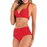 Rote Elegante Bikini-Tops für Damen 2-teilig für den für den Sommer 