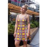 Karo Rockabilly Partykleider aus Polyester für Damen Größe XXL 