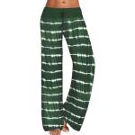 Grüne Hippie Palazzo-Hosen aus Polyester für Damen Größe S für den für den Sommer 