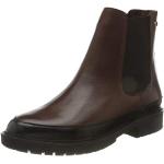 Fred de la Bretoniere Damen FRS0717 Chelsea Ankle Boot 3 cm Soft Nappa Leather, Brown, 36 EU