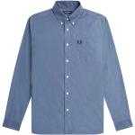 Reduzierte Blaue Casual Fred Perry Button Down Kragen Hemden mit Button-Down-Kragen aus Baumwolle für Herren Größe S 