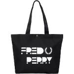 Schwarze Fred Perry Einkaufstaschen & Shopping Bags aus Baumwolle für Herren 
