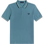 Blaue Sterne Fred Perry Herrenpoloshirts & Herrenpolohemden aus Baumwolle maschinenwaschbar Größe 3 XL für den für den Sommer 