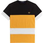 Reduzierte Orange Fred Perry T-Shirts für Herren Größe L 