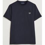 Marineblaue Kurzärmelige Fred Perry T-Shirts für Herren Größe XXL 