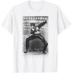 Weiße Freddie Mercury T-Shirts für Herren Größe S 