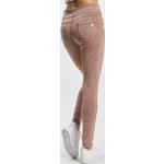 Braune FREDDY Skinny Jeans aus Baumwolle enganliegend für Damen Größe S 