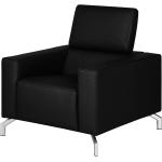 Schwarze XXL Sessel & Big-Sessel aus Kunstleder Breite 100-150cm, Höhe 50-100cm, Tiefe 100-150cm 