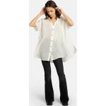 Weiße Free People Tunika-Blusen durchsichtig für Damen Größe XS 