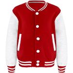 Rote Winddichte Patchwork-Jacken für Kinder für Jungen Größe 122 